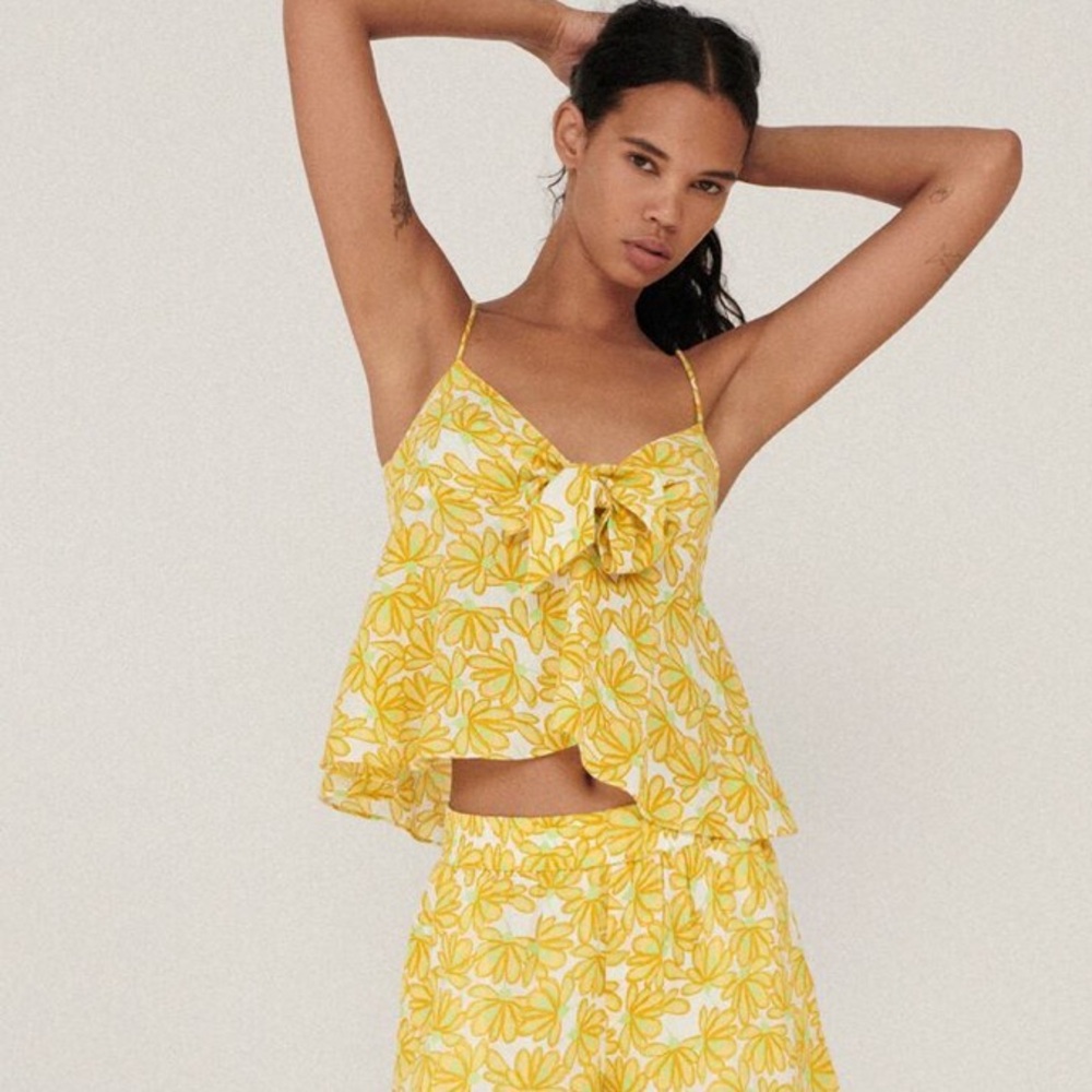Zara Floral Top
